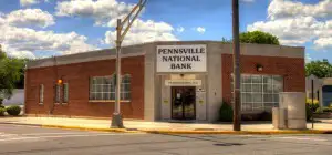 Pedricktown bank branch building